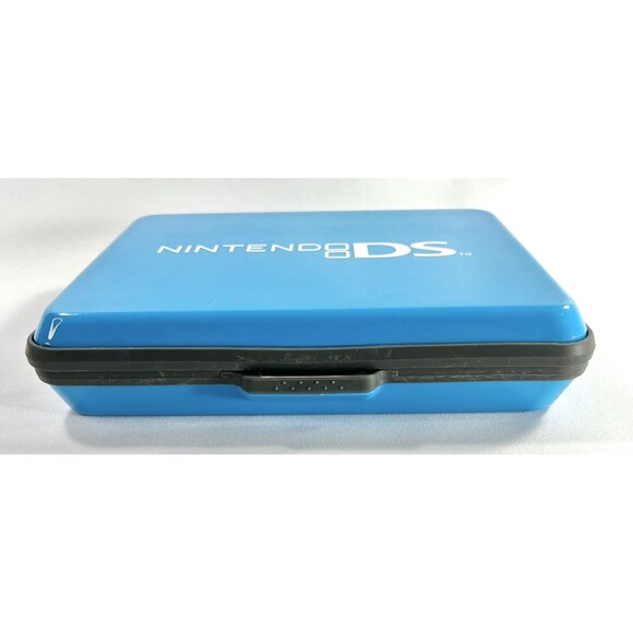Power A Nintendo DS Blue and White Hard Shell Storage Console and Game Case - Picture 9 of 11